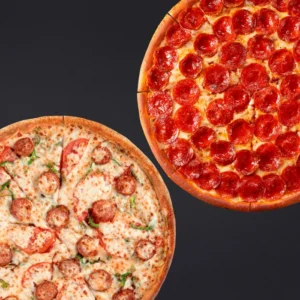 2 Pizzas Familiares