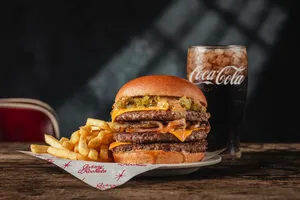 Triple Oklahoma Rockstar Burger